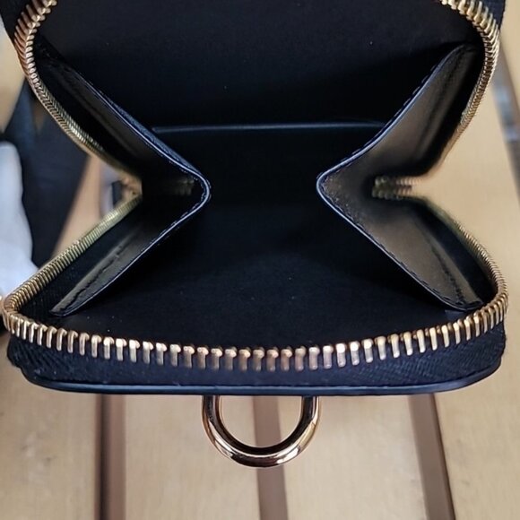 Versace Calfskin La Medusa Zip Around Lanyard Pouch - Picture 13 of 13